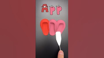 App =? Alphabet lore letters mixing#alphabetlore #colormixing #satisfying #art