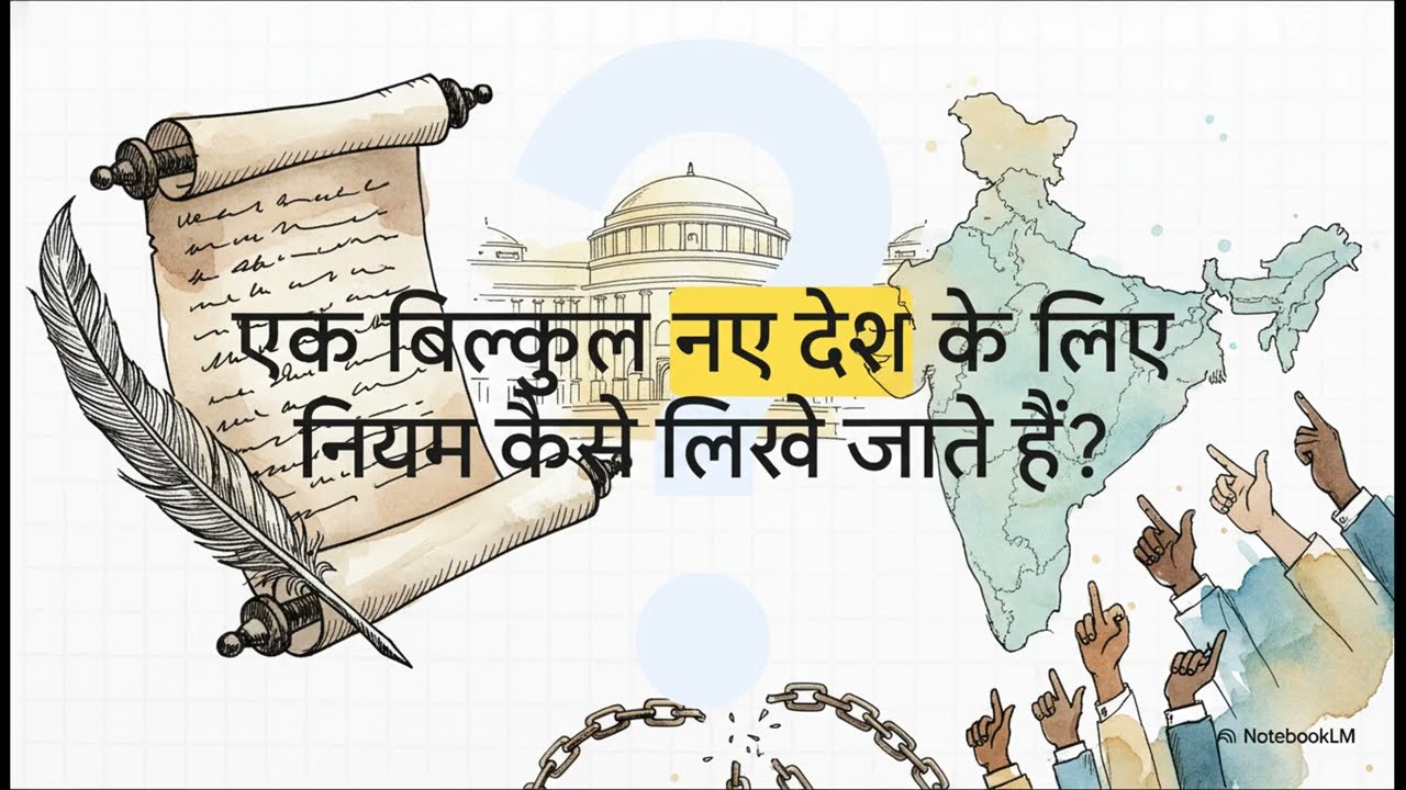 नियमों की किताब  भारत के संविधान की रचना