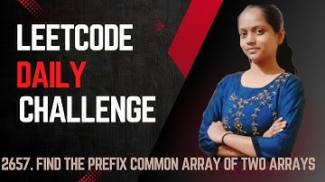 Leetcode | 2657  Find the Prefix Common Array of Two Arrays  | Java | Frequency Count | DSA