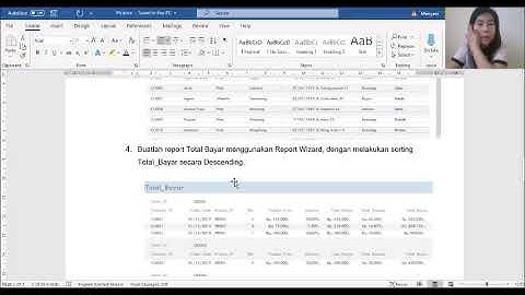 Bagaimana cara membuat REPORT dan SWITCHBOARD dalam Microsoft Access ?