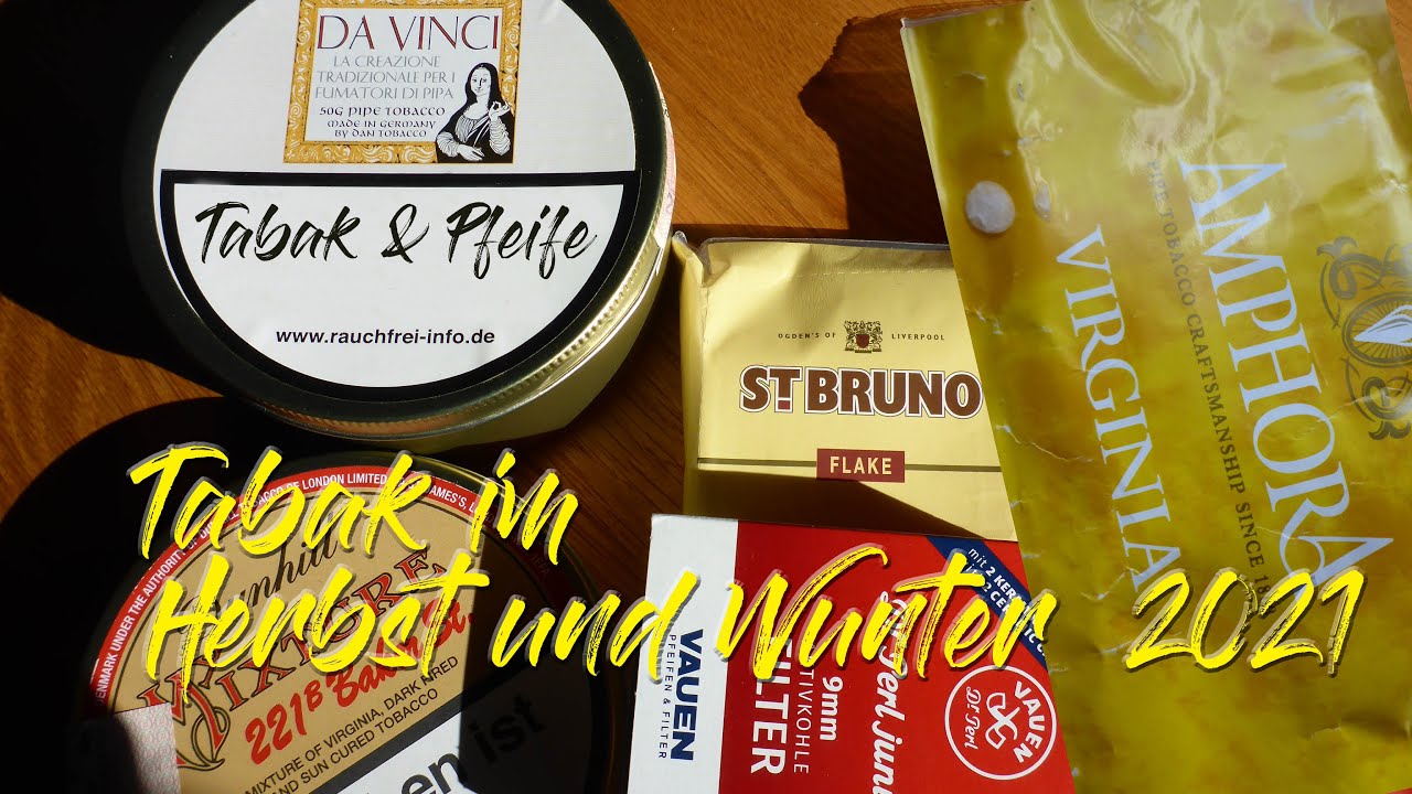 Tabak&Pfeife - Tabak im Herbst & Winter 2021