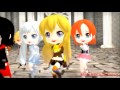 MMD Chibi RWBY Sexy Love 
