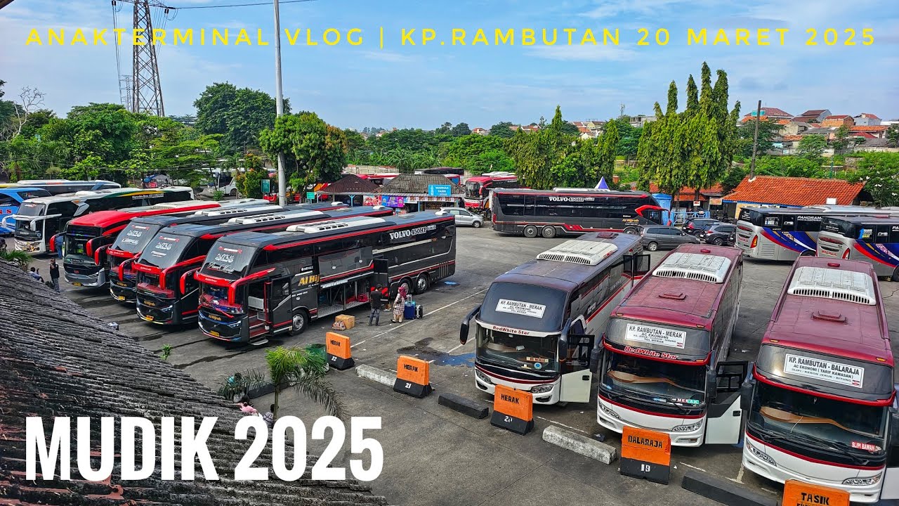 FULL BUS🔴SUDAH DIMULAI MUDIK BASAMO 2025 ONGKOS SENDIRI BUS PADANG SERENTAK KP.RAMBUTAN 20 MARET 25