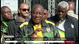Elections 2024 I ANC President campaigns in Qwaqwa, Free State