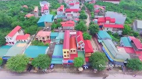 Flycam Một Góc Ngã Ba Nghĩa Hồ - Thị Trấn Chũ - Lục Ngạn -Bắc Giang