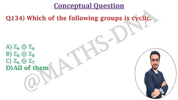 Q134 | ABSTRACT ALGEBRA | CSIR-NET/JRF  | GATE | IIT-JAM | NBHM | NBHM P.Hd.|