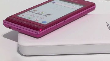 Wireless Charging Smartphone - Sharp Aquos Phone SH-13C #DigInfo