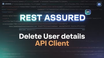 Creating a Delete User Details API Test Client with Rest Assured in Spring Boot