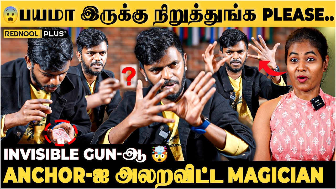 Magic-அ தப்பா புரிஞ்சுக்கிறாங்க.. 🙄 Magician Vicky Krish Open Talk | Live Magic | Rednool Plus