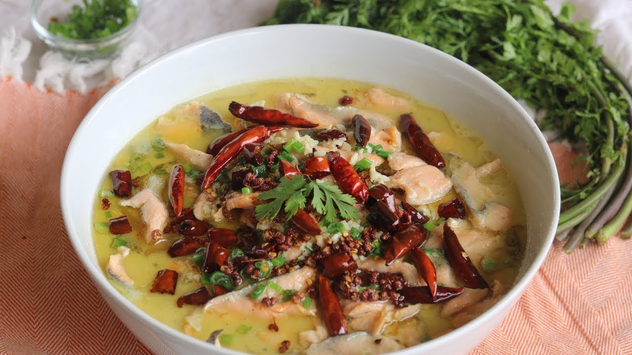 Hot and Sour Soup Recipe (Sichuan Suan Cai Yu 酸菜鱼) | Souped Up Recipes