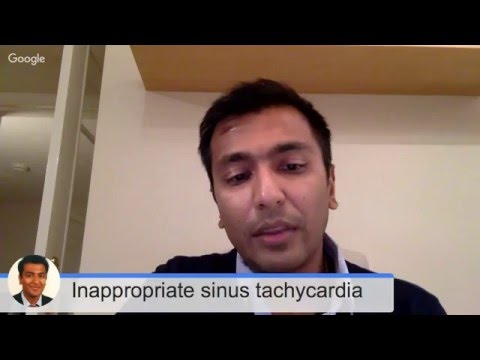 Inappropriate sinus tachycardia