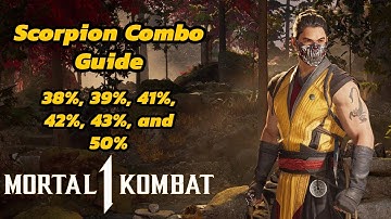 MK1 SCORPION COMBO GUIDE (Bread and Butter Combos)