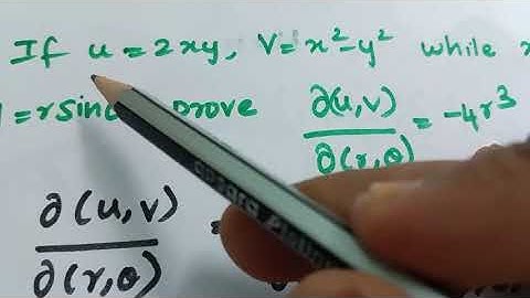 Problem based on Jacobian of composite functions #tneb_assistantengineer#calculus#compositefunction