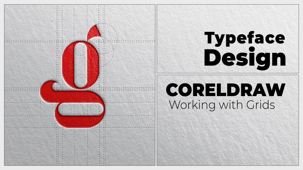 PG Typeface Design | Advanced Techniques | CORELDRAW - YouTube