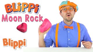 WOW! Blippi's Magic Moon Rock! | Blippi | Blippi's Toy Play Adventures | Funny Videos & Songs