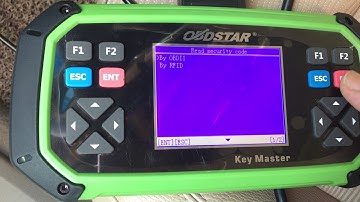 OBDSTAR Key Master read pin code for 2011 buick excelle gt within 2 minutes