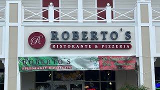 Celebrating Roberto's Ristorante's 3rd Anniversary at The Villages, FL | Roberto Chooses Our Food