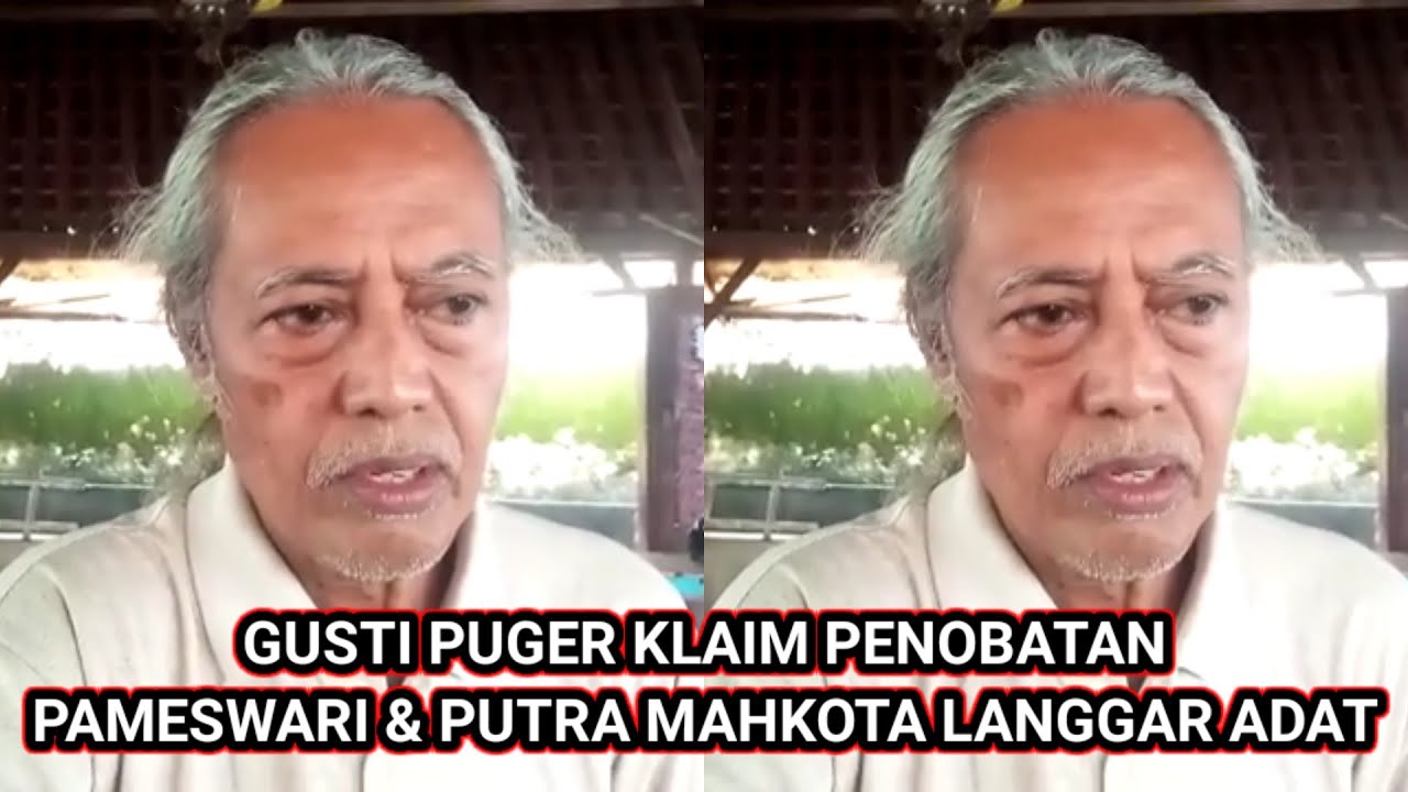 BADAI MENERJANG KERATON, GUSTI PUGER KLAIM PENOBATAN PUTRA MAHKOTA KERATON SOLO MELANGGAR ADAT