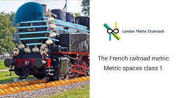 The French railroad metric | Metric spaces class 1 part 3