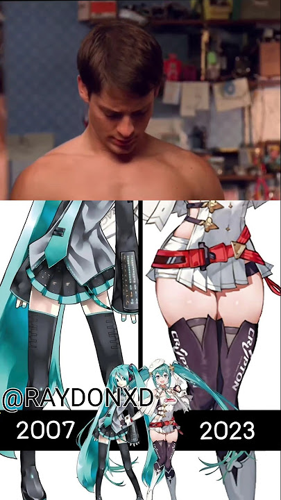 Hatsune Miku Rule 34 Over Time 🎤🎶 #shorts #youtubeshorts #comics
