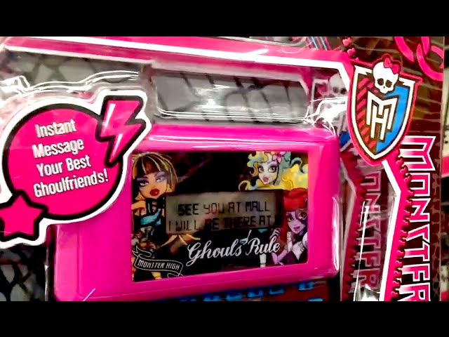 MONSTER HIGH SMS TEXT MESSENGER Product Review 