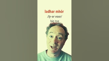 How to say Big Toe in Irish #bitesizeirish