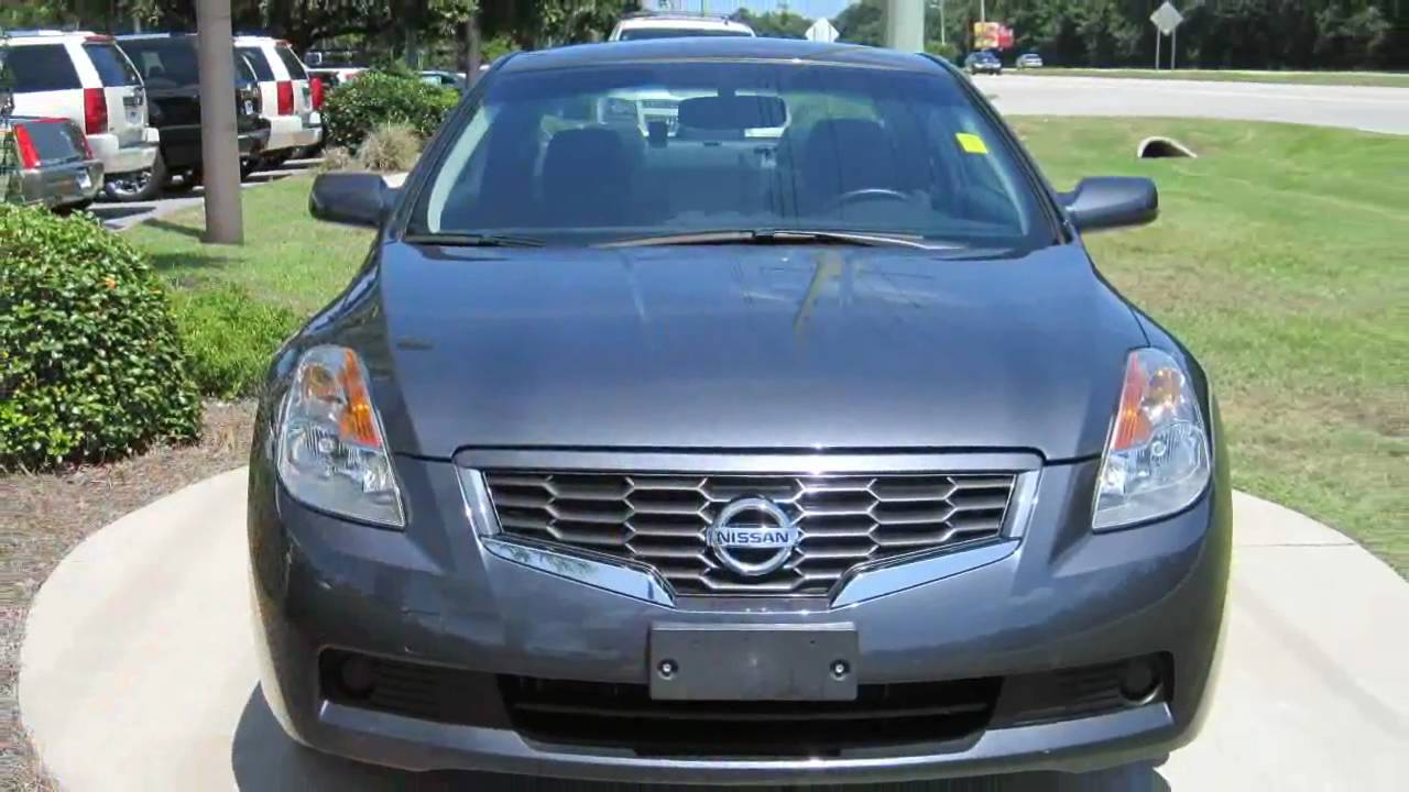Altima 2009 Nissan Altima 2 5s Coupe Gray Push Button Start