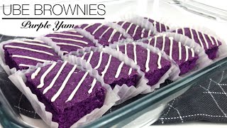 Ube Brownies Recipe | Easy Ube Brownies Recipe | How to Make Ube Brownies | Mary Cookhouse
