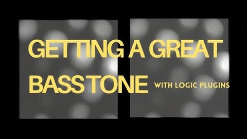 HUGE Bass Tone with This SIMPLE Trick in Logic