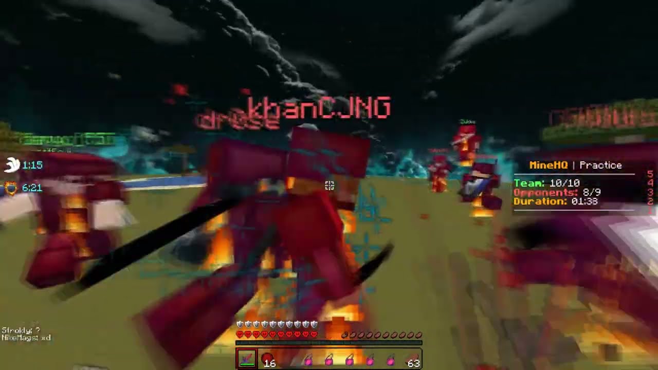 MineHQ Team Fight ft. TEKILA (ex-Kohi Faction)