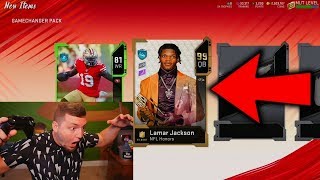 OMG I packed NFL MVP Lamar Jackson, and I FREAKED OUT!