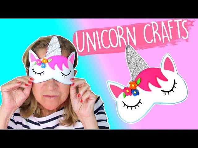 DIY Unicorn Eye Mask  Birthday Party Props🥳 
