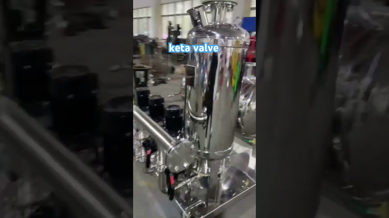 Pump from keta valve 