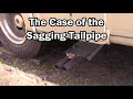 RV Tailpipe Hanger Support Repair  (Bounder-on-a-Budget)