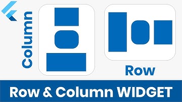 Flutter Row And Column Widget Explain With Example  || Flutter Tutorial #8