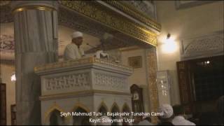 الشيخ محمود الطوخى - Şeyh Mahmud Tuhi Başakşehir Tunahan Camii'nde Resimi