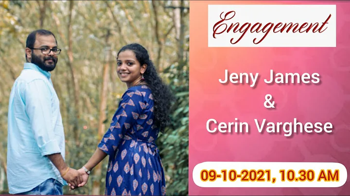 Engagement || JENY JAMES & CERIN VARGHESE || Live ...