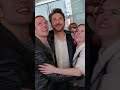 Ruaridh Mollica, Emily Hampshire, and showrunner Terry Matalas take in the NYC spotlight.