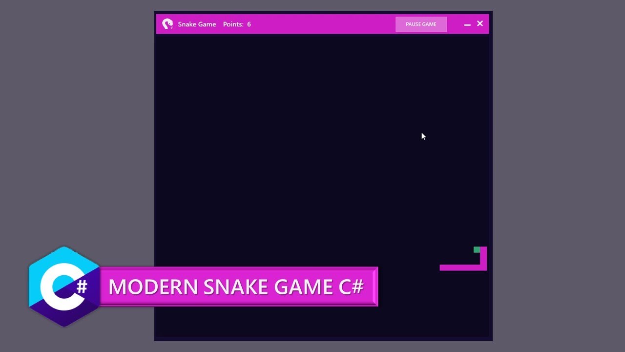 Programming a Snake Game in C# - Full Guide 