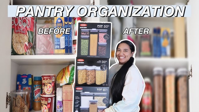 Pantry Organization - #POPtober Challenge with OXO - Chez CateyLou