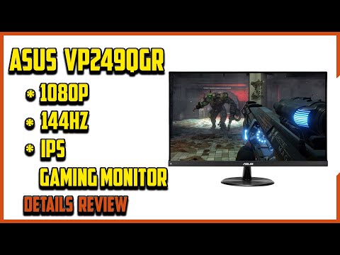 ✅ ASUS VP249QGR Review: 1080p 144Hz IPS Gaming Monitor