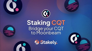 How to stake CQT | Bridge your CQT to Moonbeam using Wormwhole