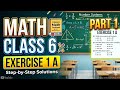 Math class 6 exercise 1A Part 1