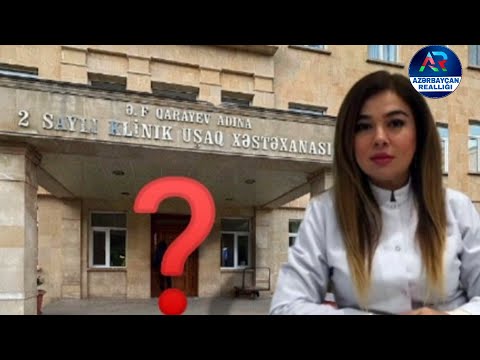 2 saylı uşaq kliniki xəstəxanasında dəhşətli görüntülər - Günay Cavadovanın qanunları davam edir