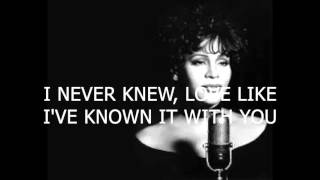 I have nothing (-2) - Whitney Houston - Karaoke female lower