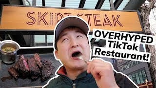 TikTok Famous "Skirt Steak" is OVERRATED and OVERPRICED!