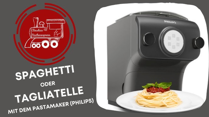 Philips Avance Pasta and Noodle Maker Plus Black HR2382/16 w/ Manual  Complete