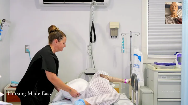 Ohio CNA Skill: Position A Resident In Bed On Their Side