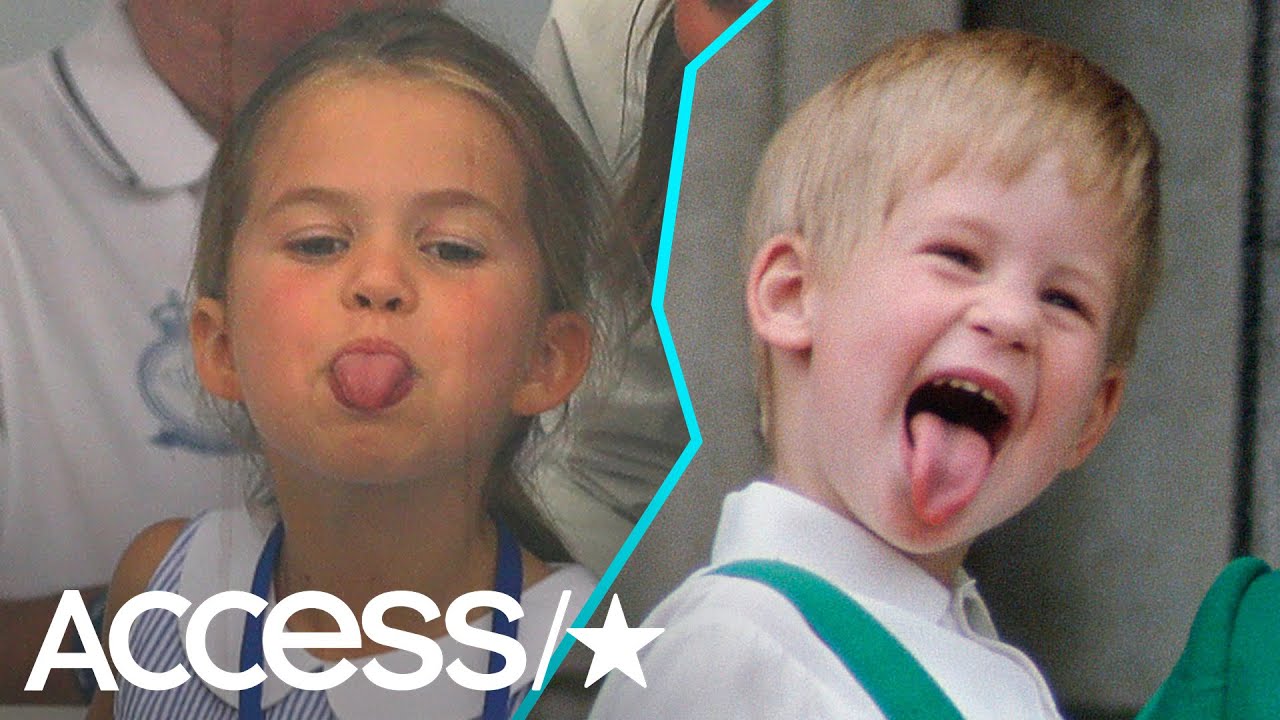 Did Princess Charlotte Get This Cheeky Habit From Prince Harry?