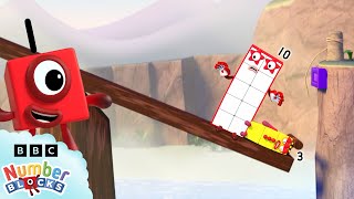 Puente de los Números | Juego de matemáticas para niños | 12345 | @Numberblocks en español screenshot 2